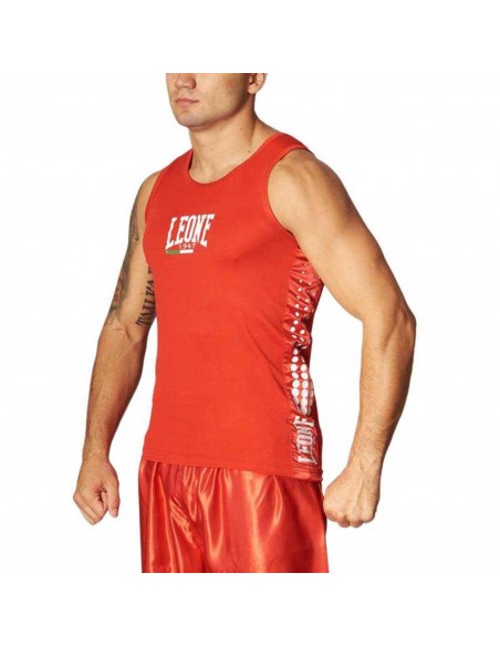 CANOTTA BOXE ROSSO TG XL