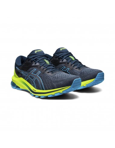 SCARPA GEL GT 1000 10 GRIGIO GIALLO AZZURRO