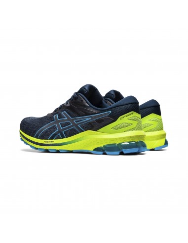 SCARPA GEL GT 1000 10 GRIGIO GIALLO AZZURRO