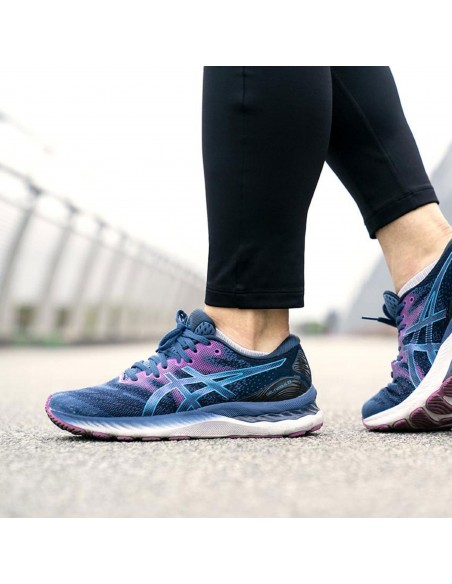 SCARPA WMNS GEL NIMBUS 23 BLU ROSA