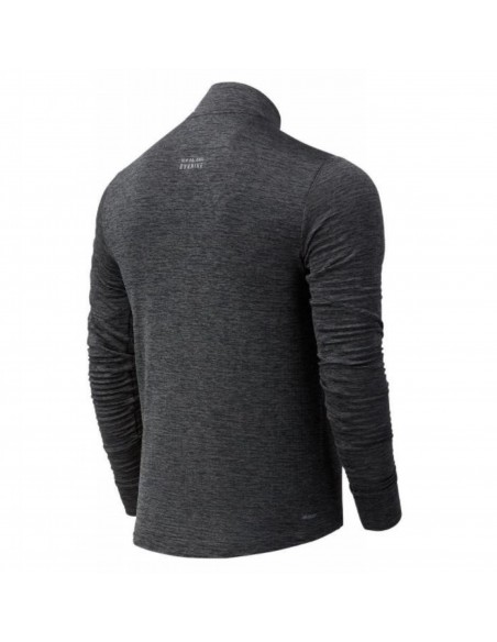 T-SHIRT IMPACT RUN GRID BACK HALF ZIP