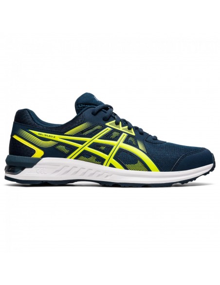SCARPA GEL SILEO 2 BLU GIALLO