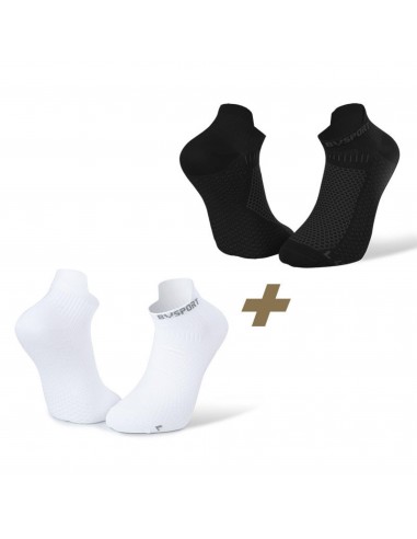 CALZA LIGHT ONE 2 PZ BIANCO NERO
