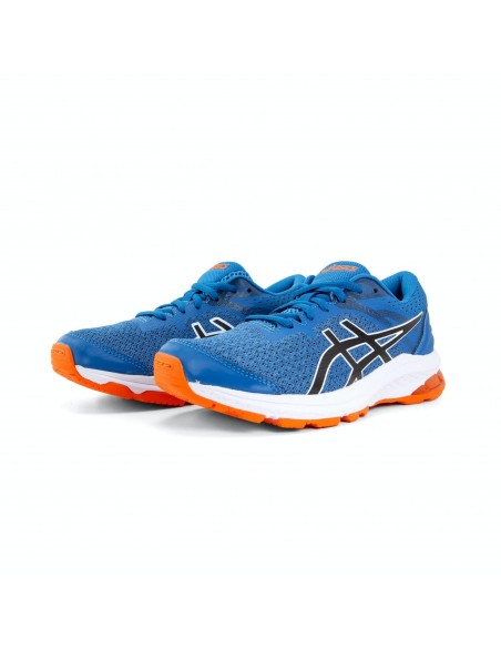SCARPA GEL GT 1000 9 GS AZZURRO ARANCIO 1-7