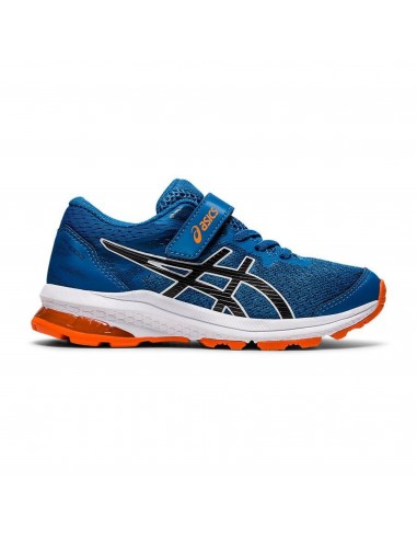 SCARPA GEL GT 1000 9 PS AZZURRO ARANCIO 10-13