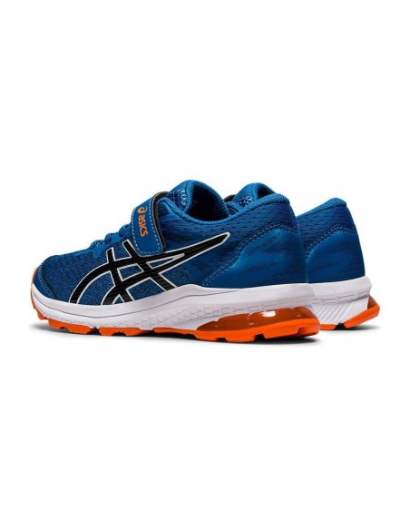 SCARPA GEL GT 1000 9 PS AZZURRO ARANCIO 10-13
