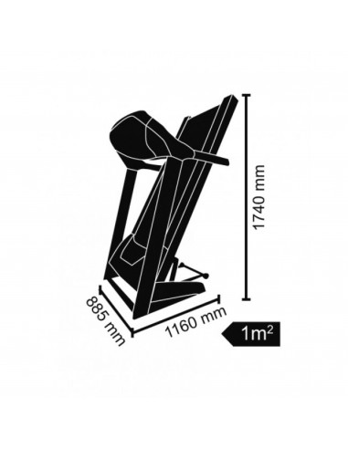TAPISROULANT TRX-90 S HRC FASCIA CARDIO INCLUSA