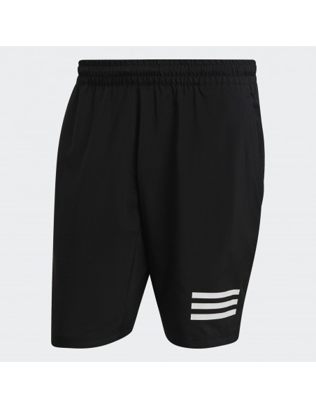 SHORT CLUB 3STR SHORT @ BLACK/WHITE