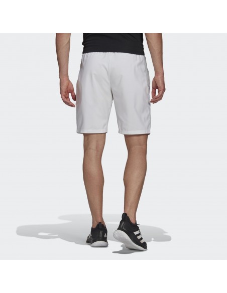 SHORT CLUB 3STR SHORT @ WHITE/BLACK