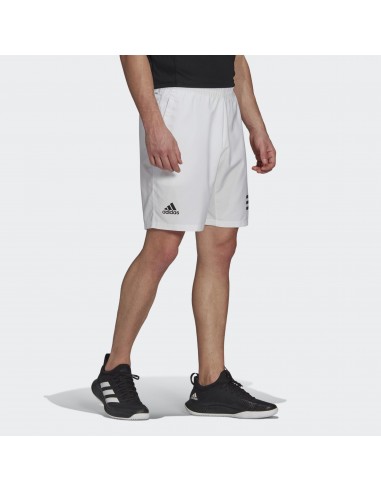 SHORT CLUB 3STR SHORT @ WHITE/BLACK