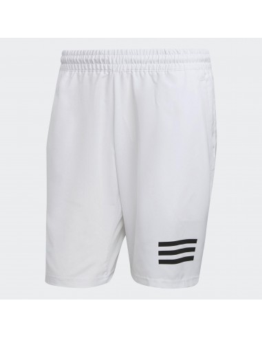 SHORT CLUB 3STR SHORT @ WHITE/BLACK