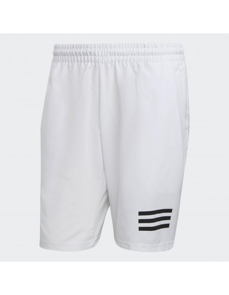 SHORT CLUB 3STR SHORT @ WHITE/BLACK