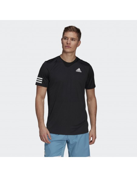 T-SHIRT CLUB 3STR TEE @ BLACK/WHITE