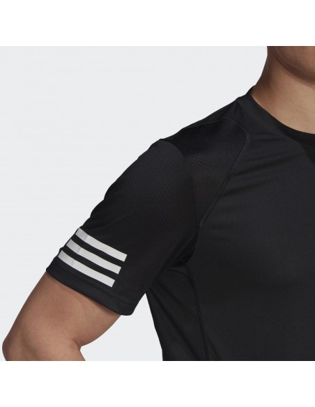 T-SHIRT CLUB 3STR TEE @ BLACK/WHITE