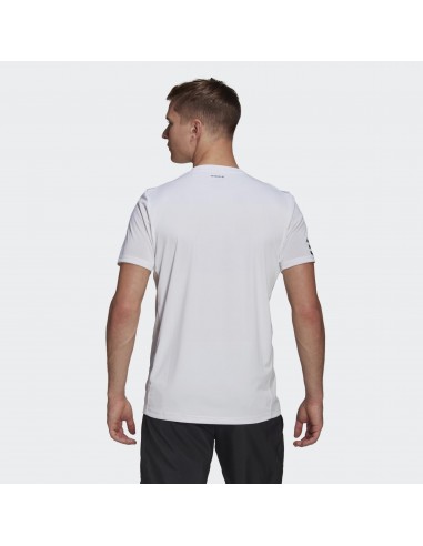 T-SHIRT CLUB 3STR TEE @ WHITE/BLACK