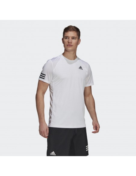 T-SHIRT CLUB 3STR TEE @ WHITE/BLACK