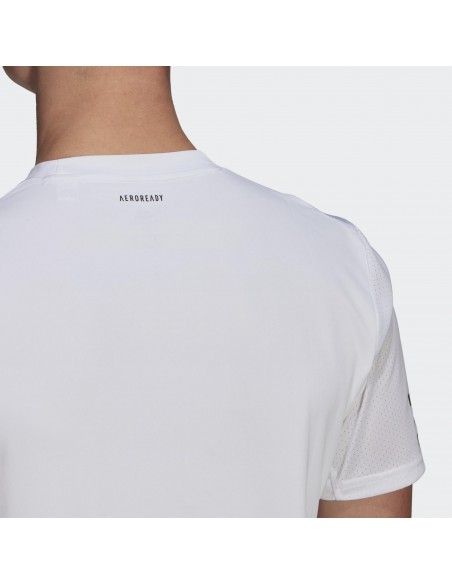T-SHIRT CLUB 3STR TEE @ WHITE/BLACK