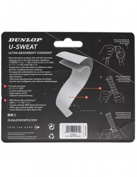 GRIP SWEAT BIANCO