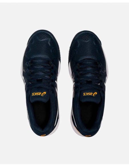 SCARPA GEL RESOLUTION 8 GS BLU BIANCO ARANCIO 1-7