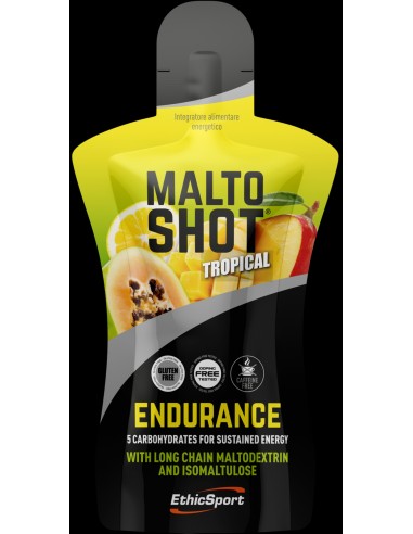 INTEGRATORE MALTOSHOT ENDURANCE TROPICAL
