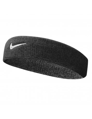 FASCIA NIKE SWOOSH HEADBAND BLACK/WHITE