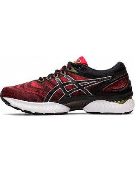 SCARPA GEL NIMBUS 22 NERO ROSSO
