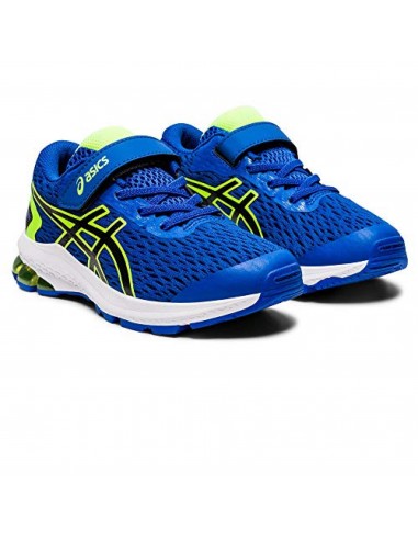 SCARPA GEL GT 1000 8 PS AZZURRO GIALLO 10-13
