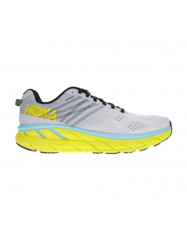 SCARPA CLIFTON 6 GRIGIO GIALLO CELESTE
